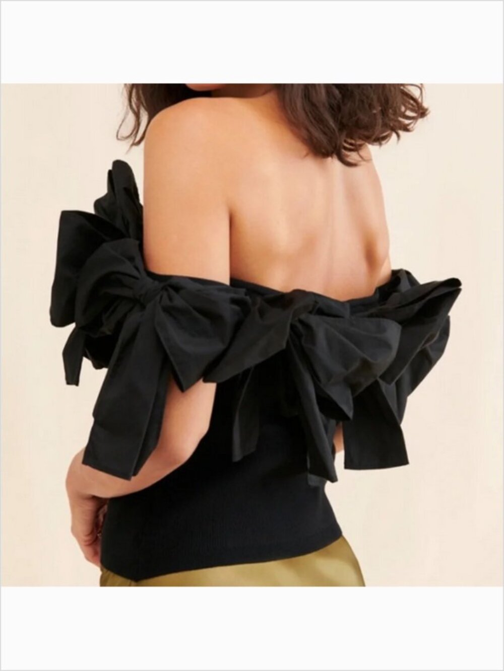 DOLAN Collection NUULY Compact Bow Tube Top Size Small - Picture 2 of 7